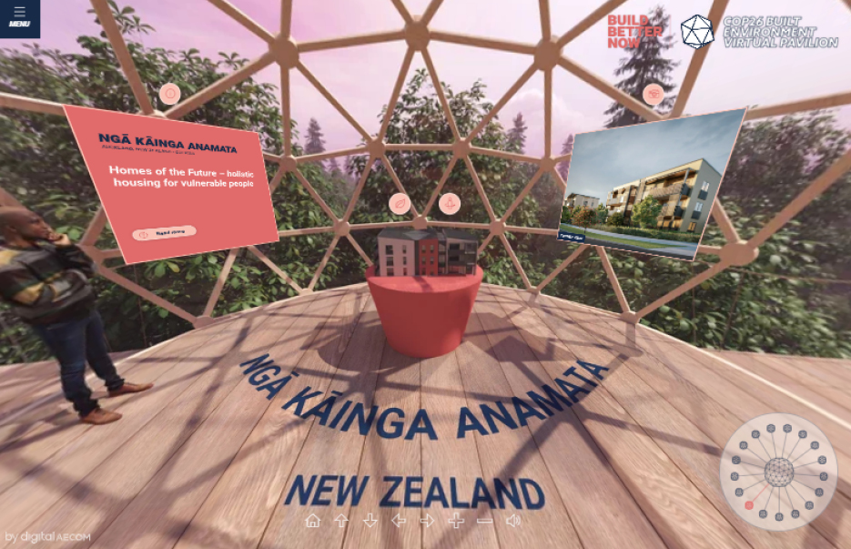 Image of COP26 Built Environment Virtual Pavilion - Nga Kainga Anamata New Zealand