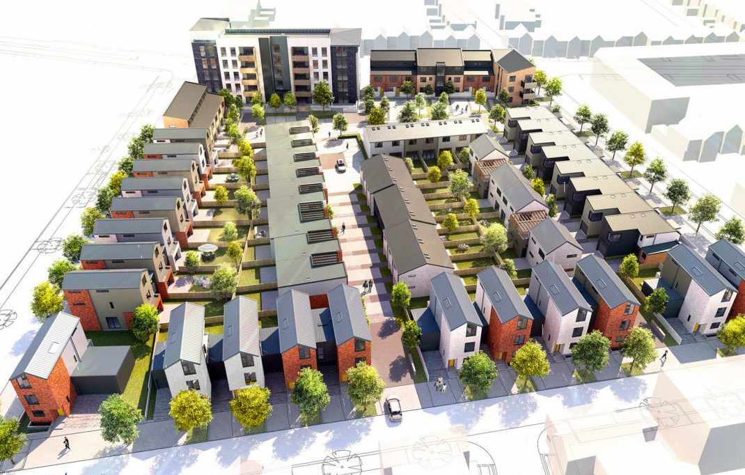 3D masterplan of Kerepeti in Auckland