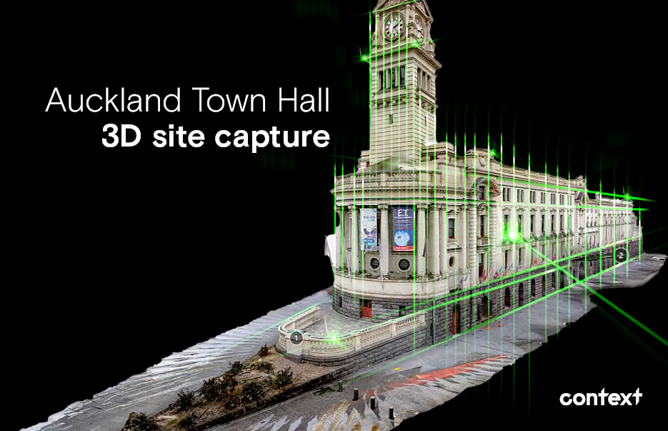 Auckland Townhall - 3D site capture